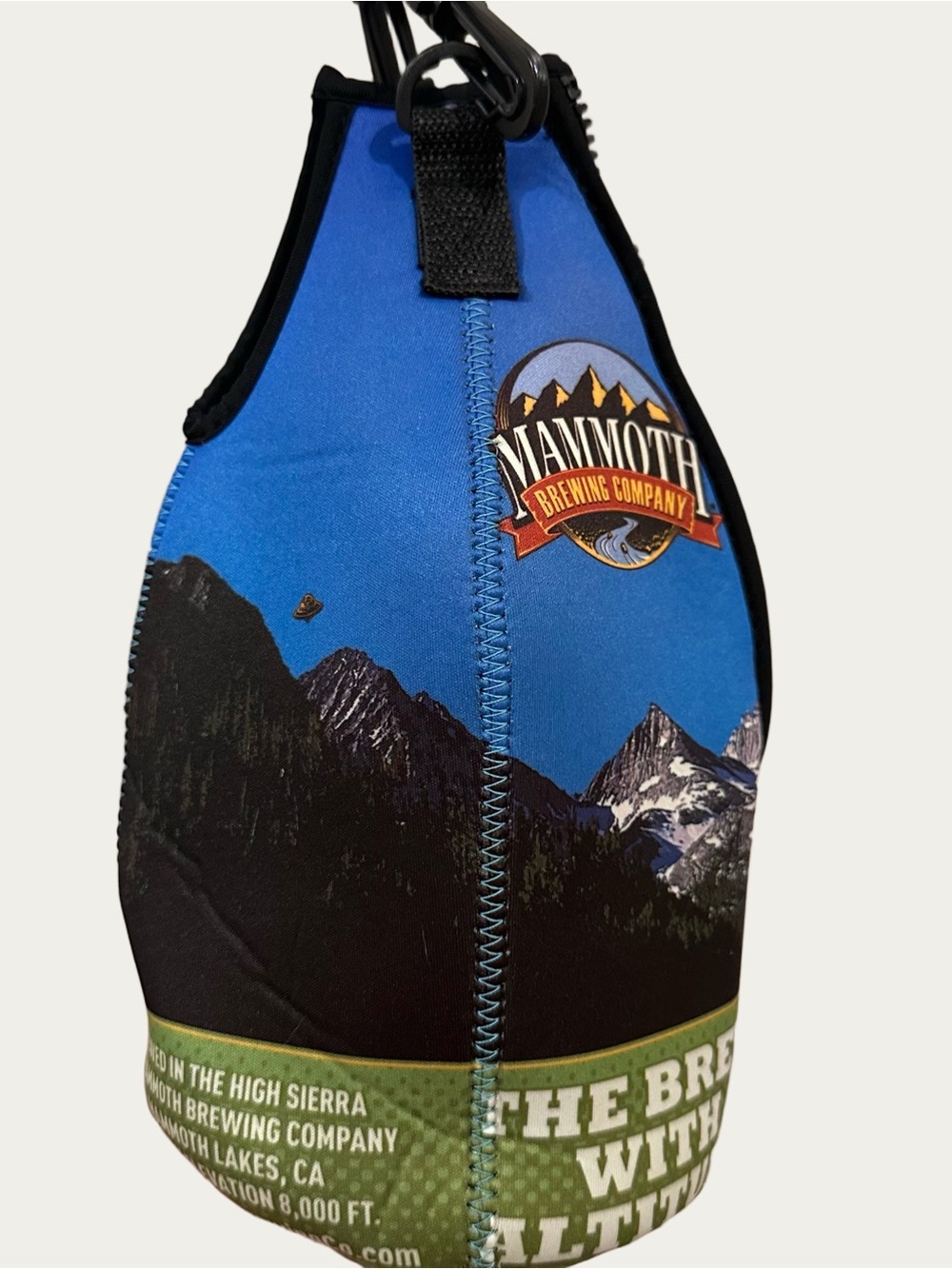 Mammoth Brewing Company Koozie Growler Bag
